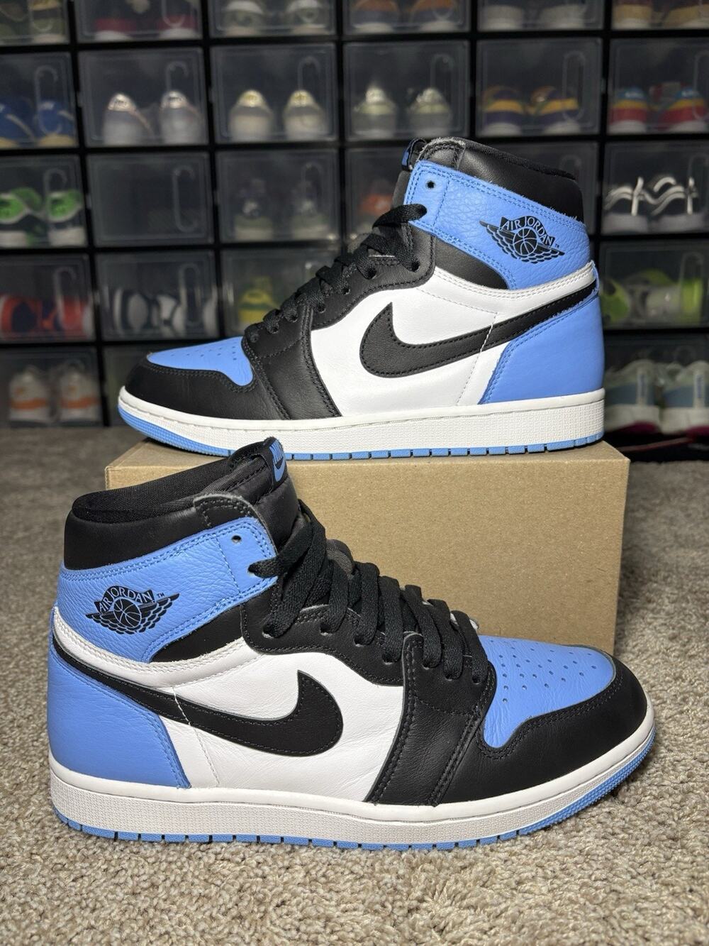 Jordan 1 Retro High OG UNC Toe (2023) DZ5485-400 Mens Size 10